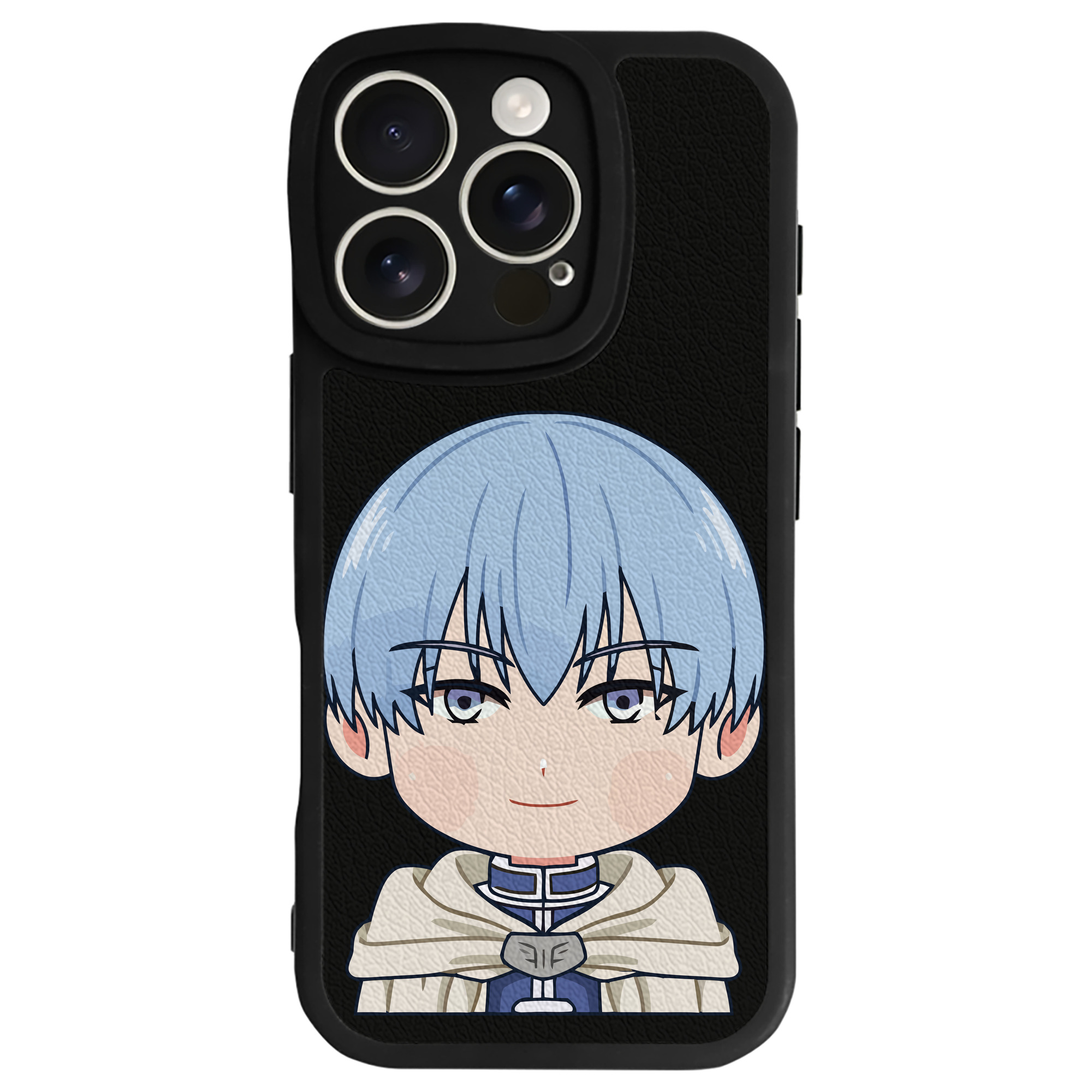 （画像用） 葬送のフリーレン Frieren 【iPhone 16シリーズ対応】シリコンスマホケース（レザー調） 材質：シリコン